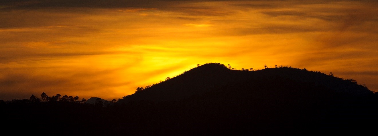 Sunset in Honduras