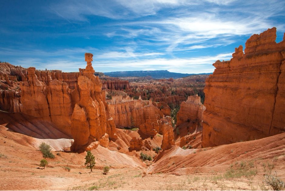 thor's hammer hoodoo stands proudly amidst Bryce Canyon National Park